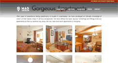 Desktop Screenshot of mad-apartments.com
