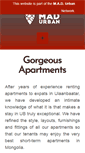 Mobile Screenshot of mad-apartments.com